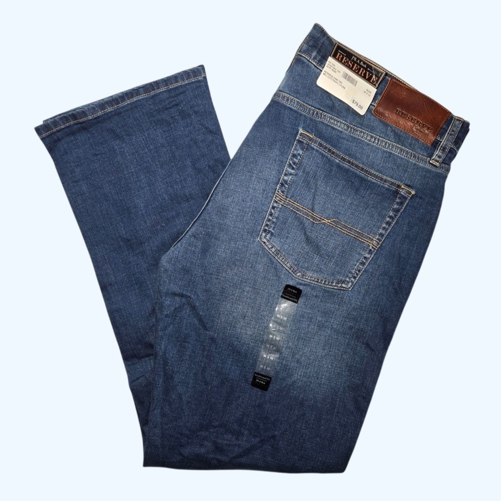 NEW Jos A Bank Reserve Traditional Fit Jeans Mens 38x32 Blue Denim J03201902